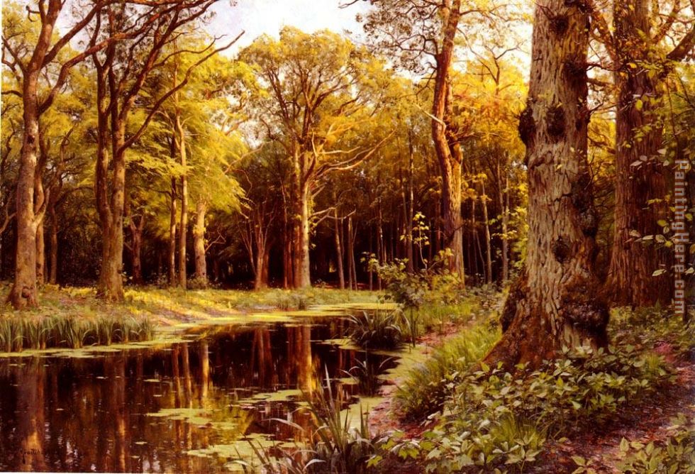 Peder Mork Monsted A Forest Stream